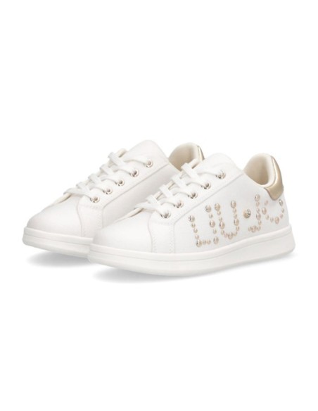 Liu Jo Ginny 01 sneaker in denim con borchie